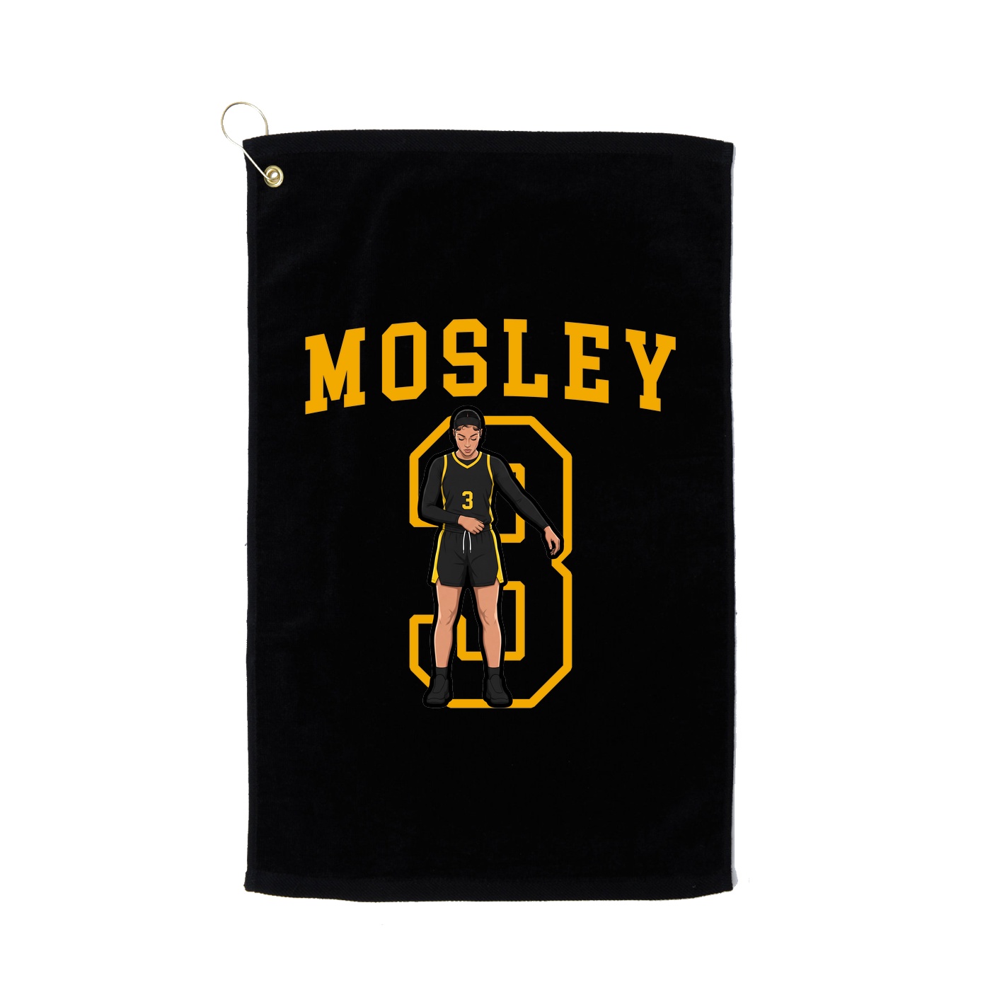 Golf Towel — Shirsey in Black