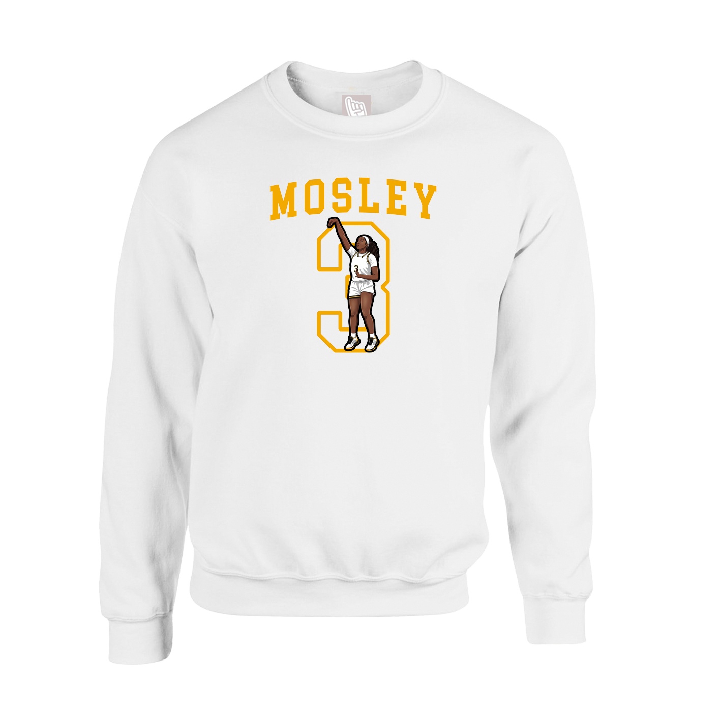 Fleece Crew — Shirsey in White