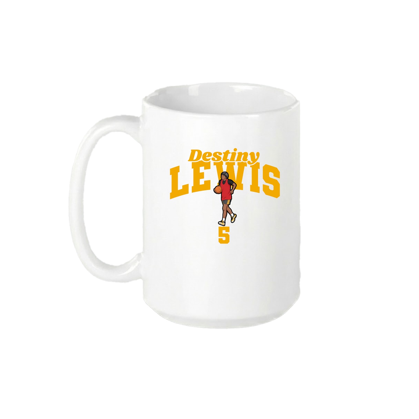 15oz Coffee Mug — Signature Arch in White