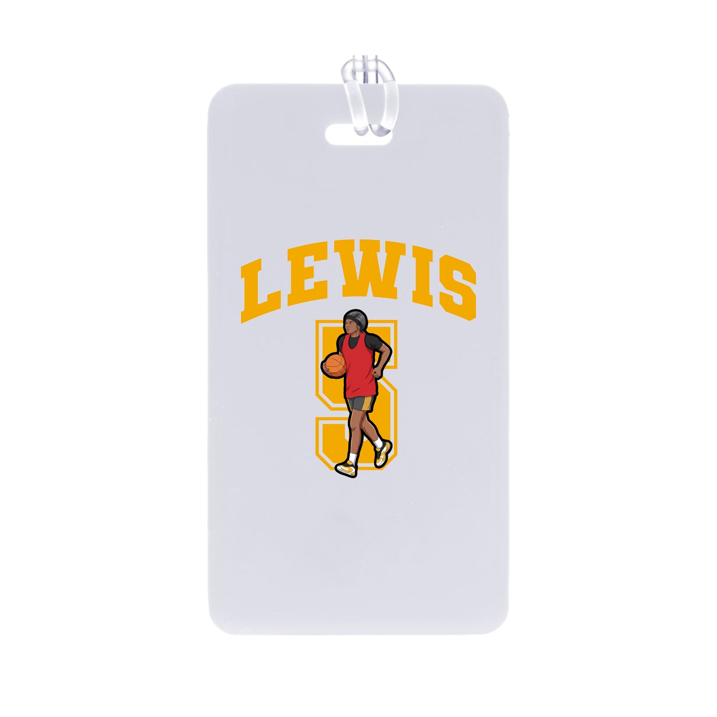 Bag Tag — Number in Classic