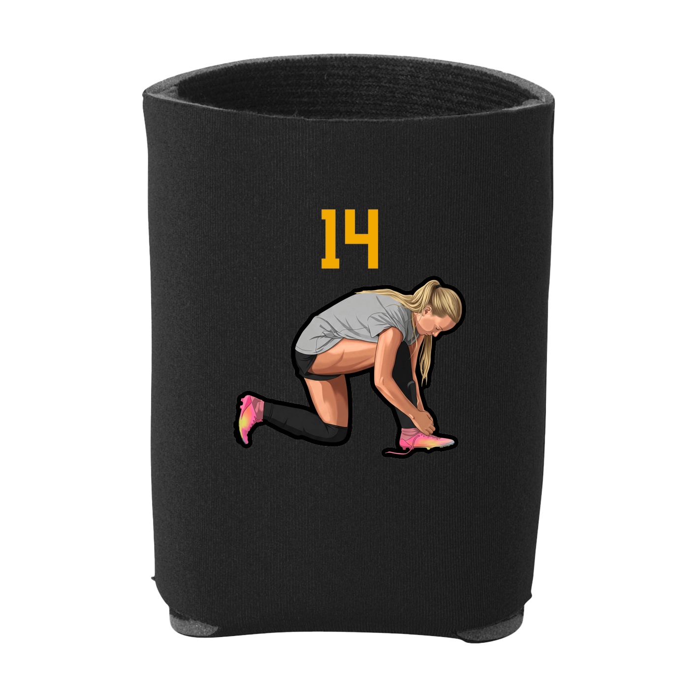 Can Holder — Number Top in Black
