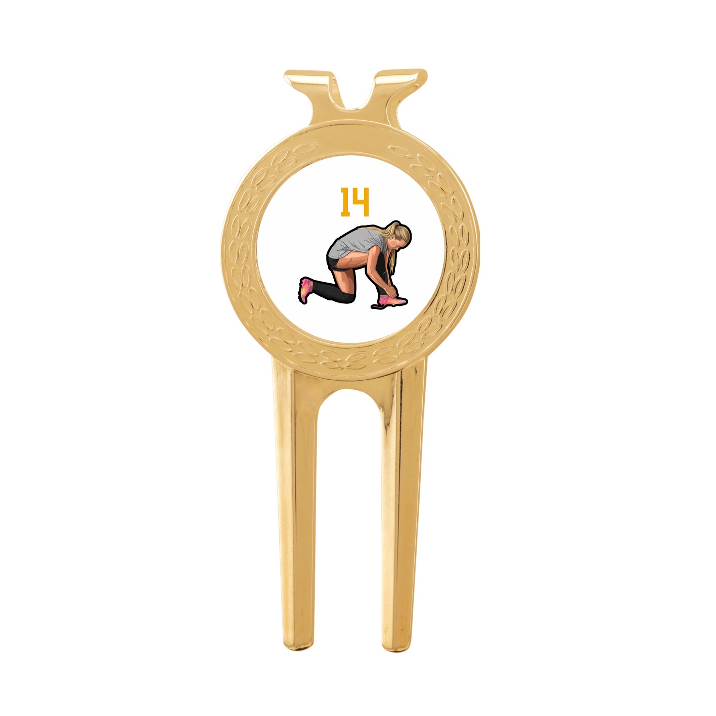 Divot Tool with Ball Marker — Number Top in Classic