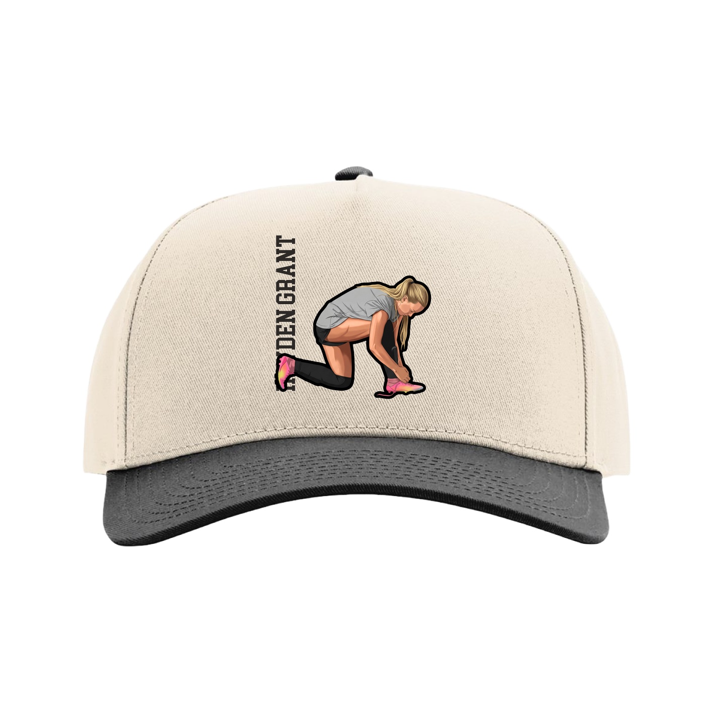Full Fabric Five-Panel Champ Cap