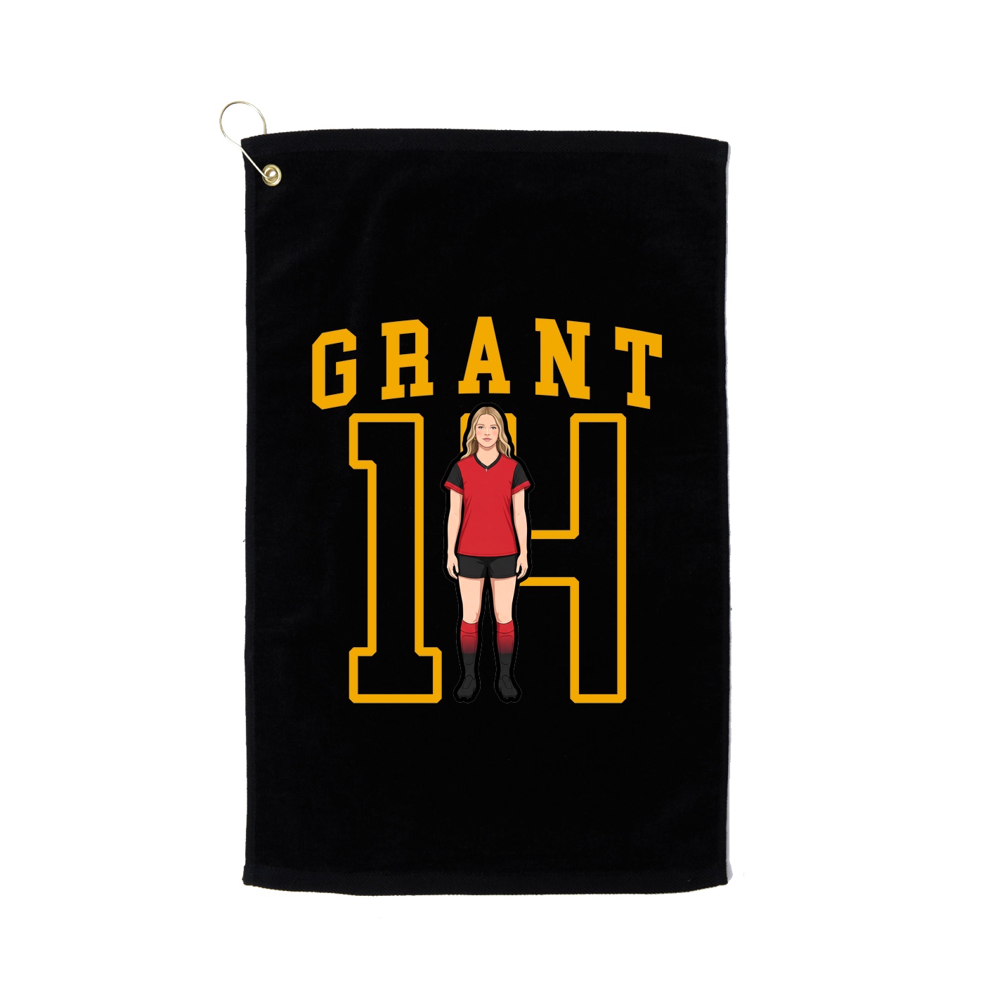 Golf Towel — Shirsey in Black
