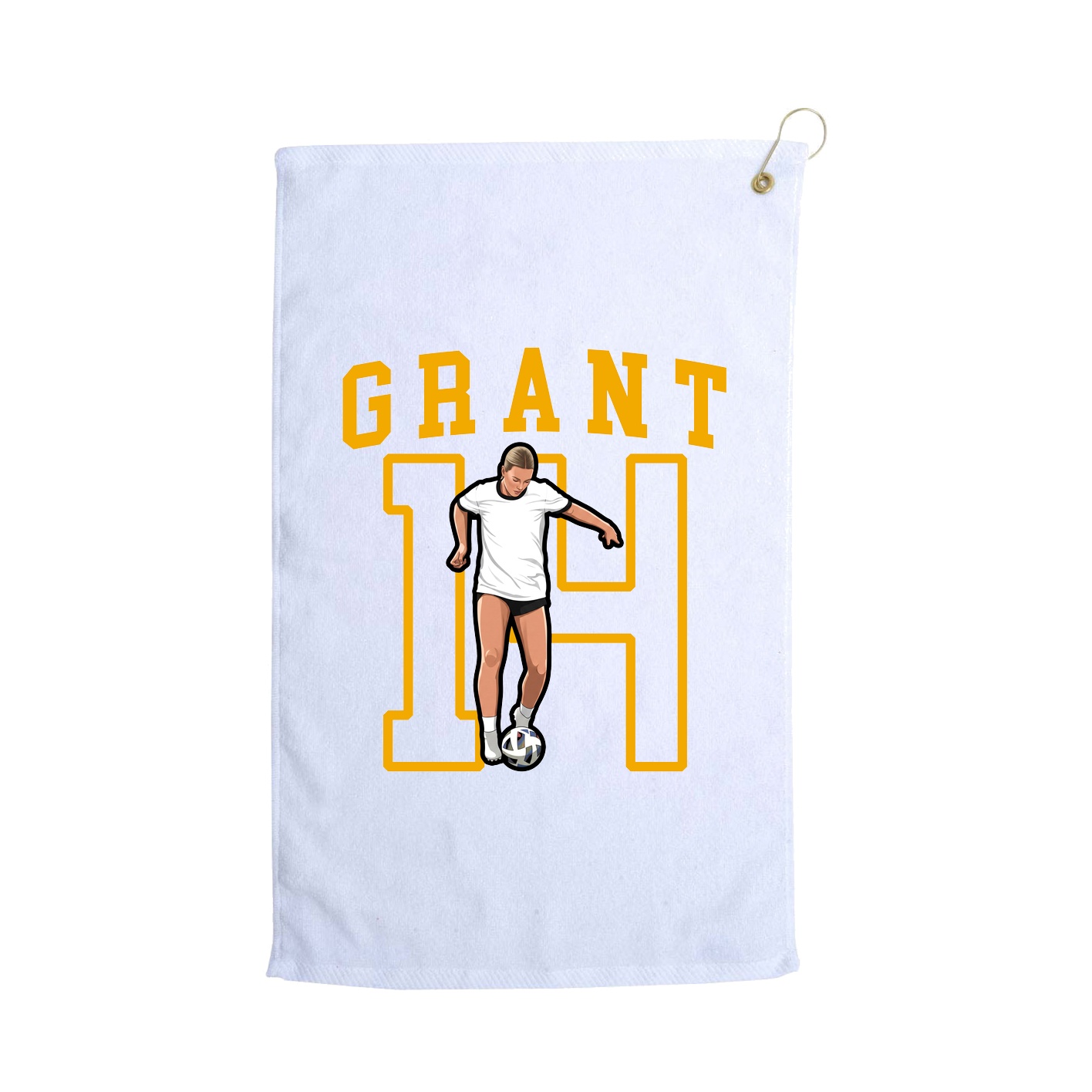 Golf Towel — Shirsey in White