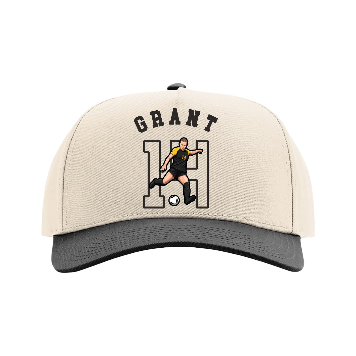Full Fabric Five-Panel Champ Cap