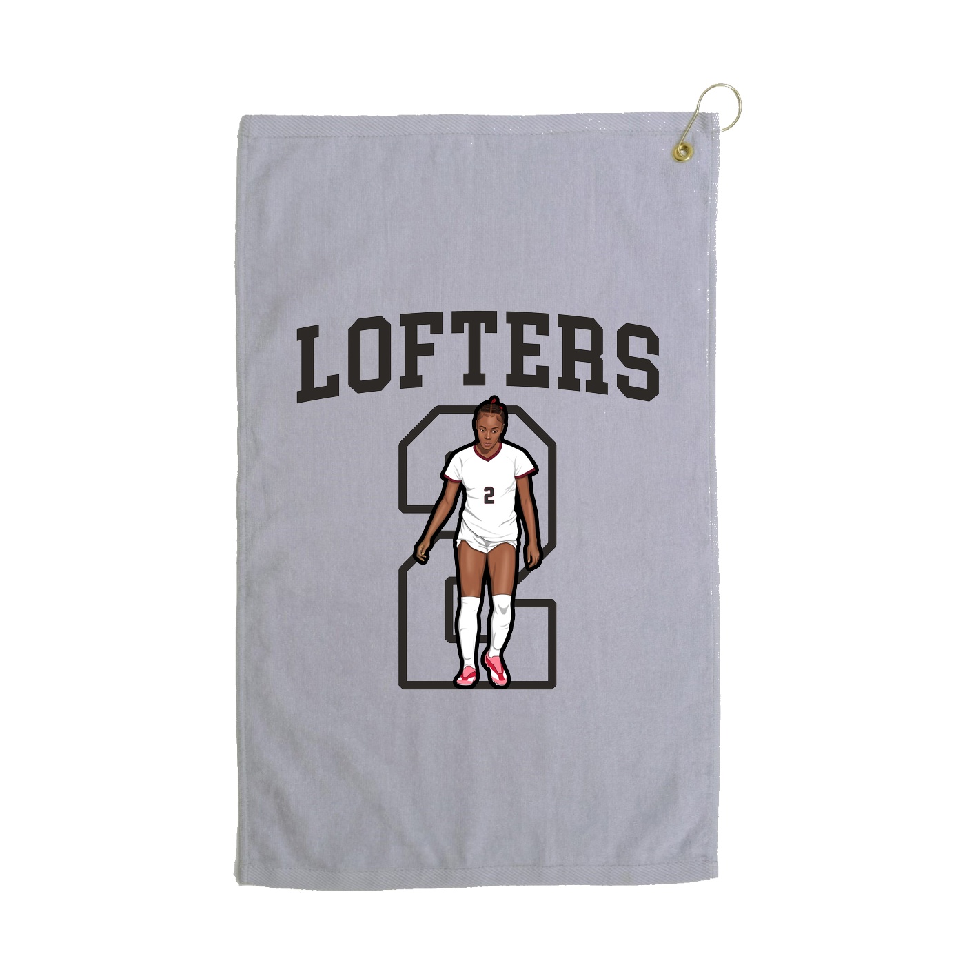 Golf Towel — Shirsey in Grey