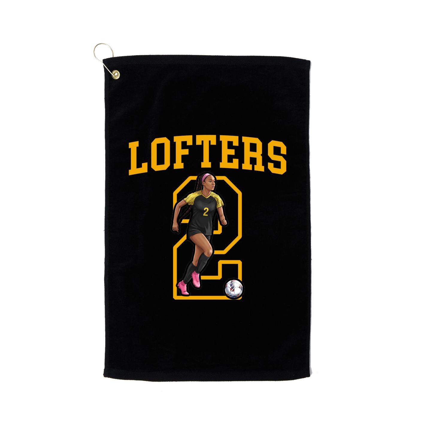 Golf Towel — Shirsey in Black