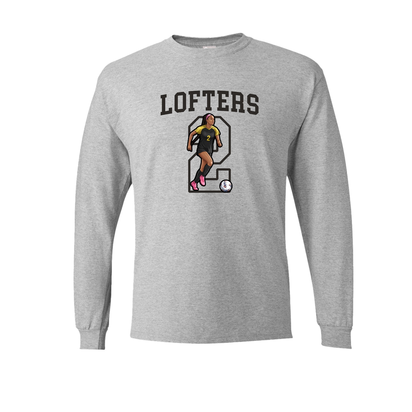 Long Sleeve Tee — Shirsey in Grey