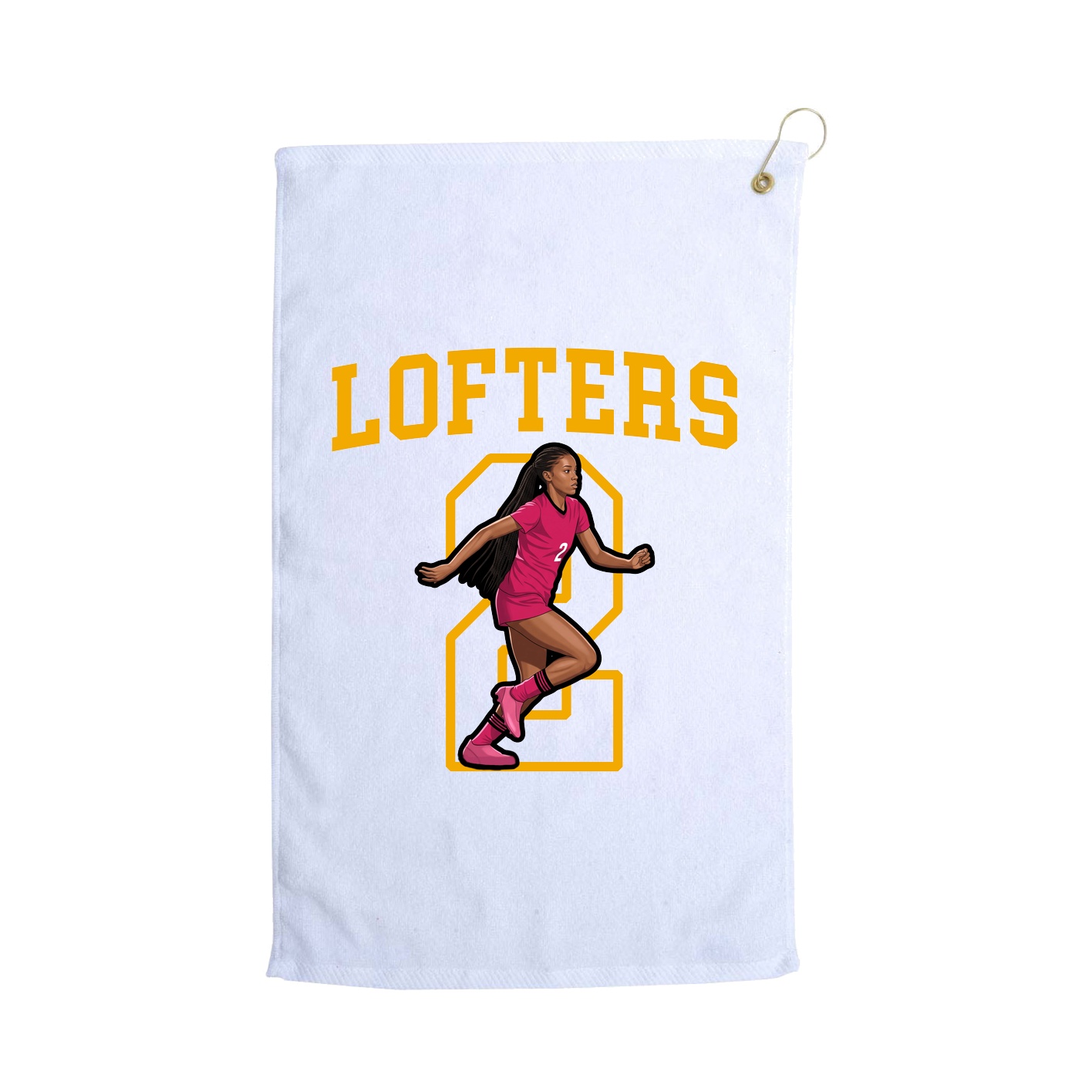 Golf Towel — Shirsey in White