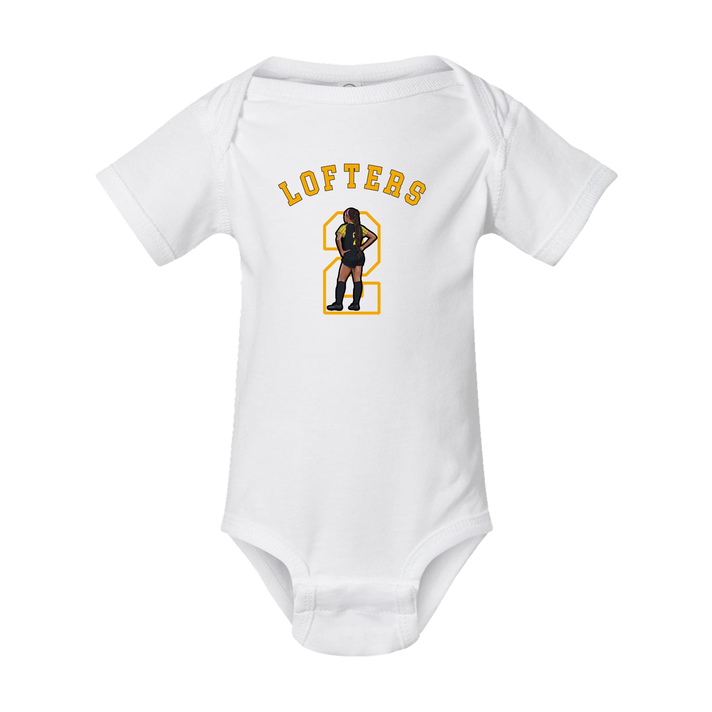 Baby Onesie — Shirsey Arch in White