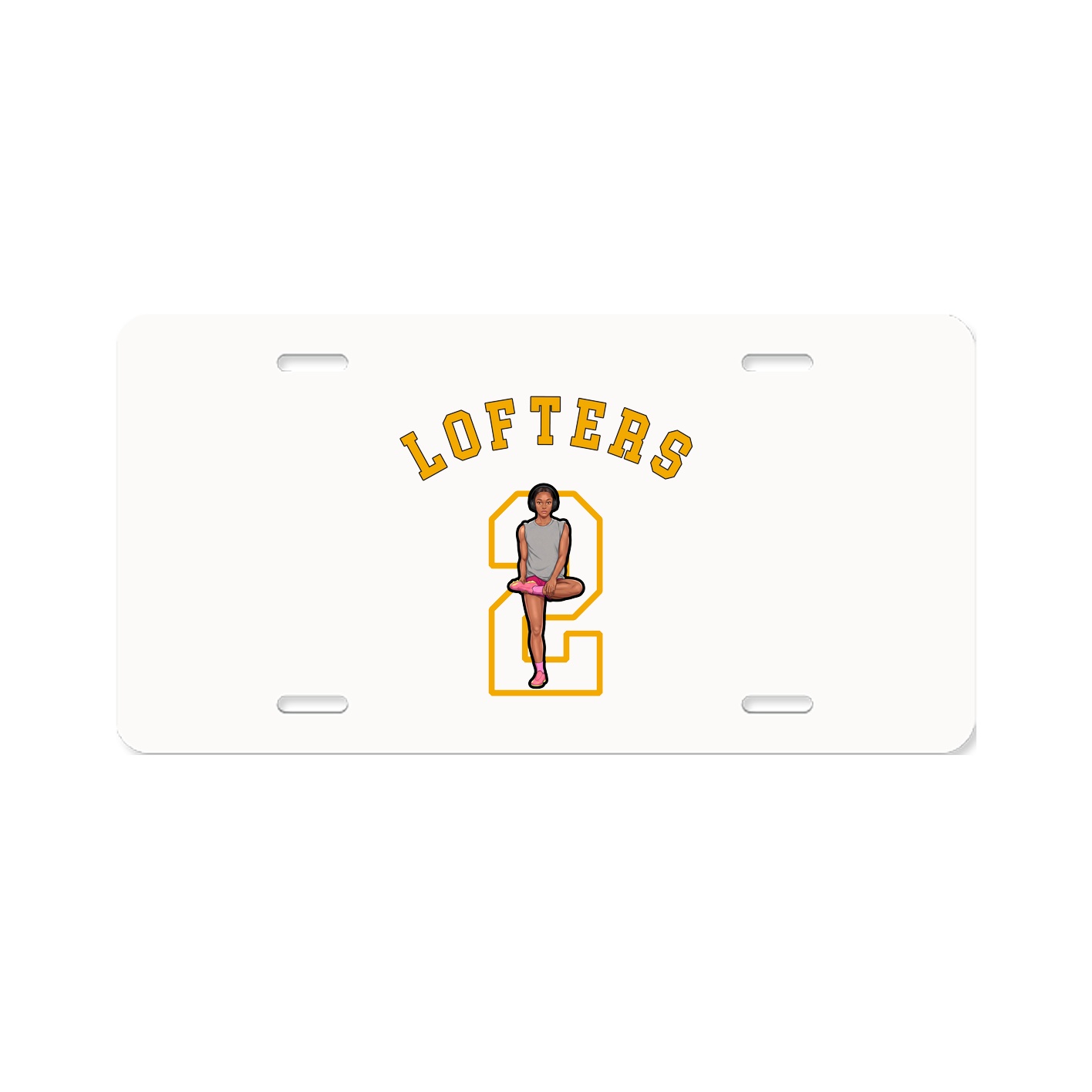 License Plate — Shirsey Arch in Classic