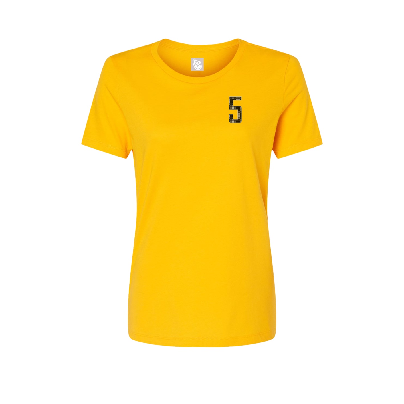 Womens Tee — Front Shirsy in Gold