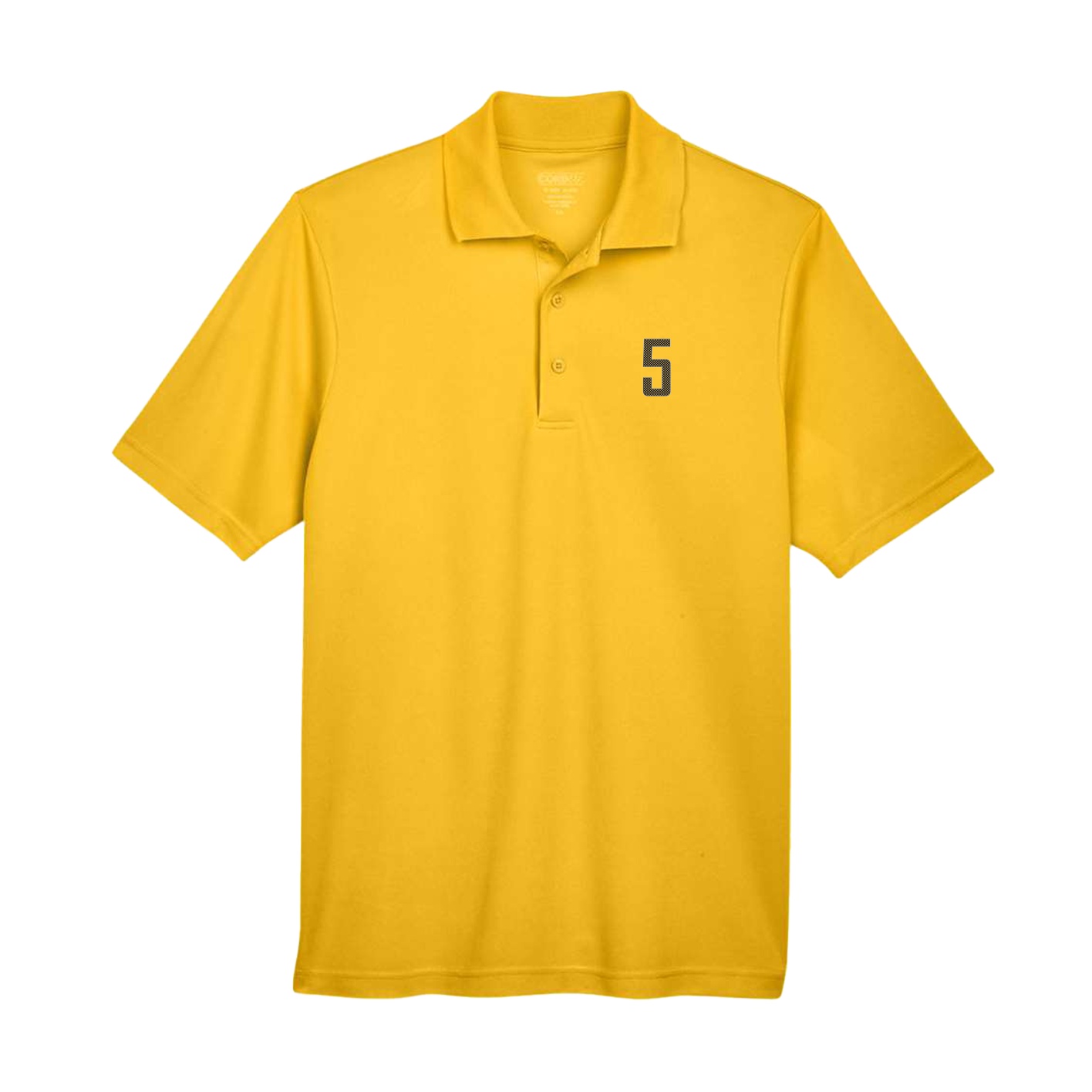 Performance Polo — Front Shirsy in Gold