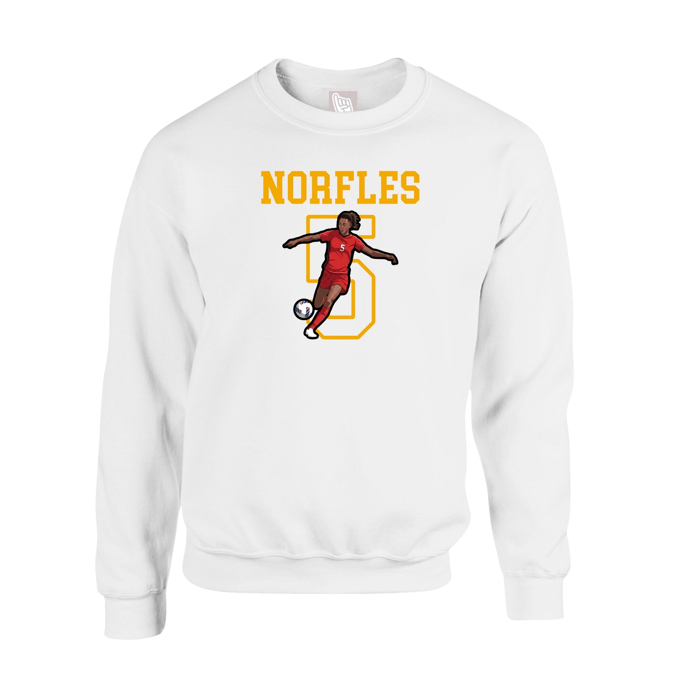Fleece Crew — Shirsey in White