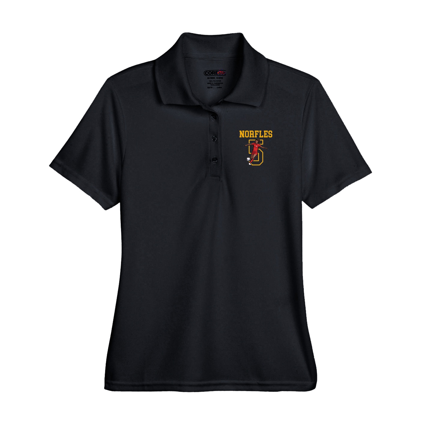 Performance Polo — Shirsey in Black
