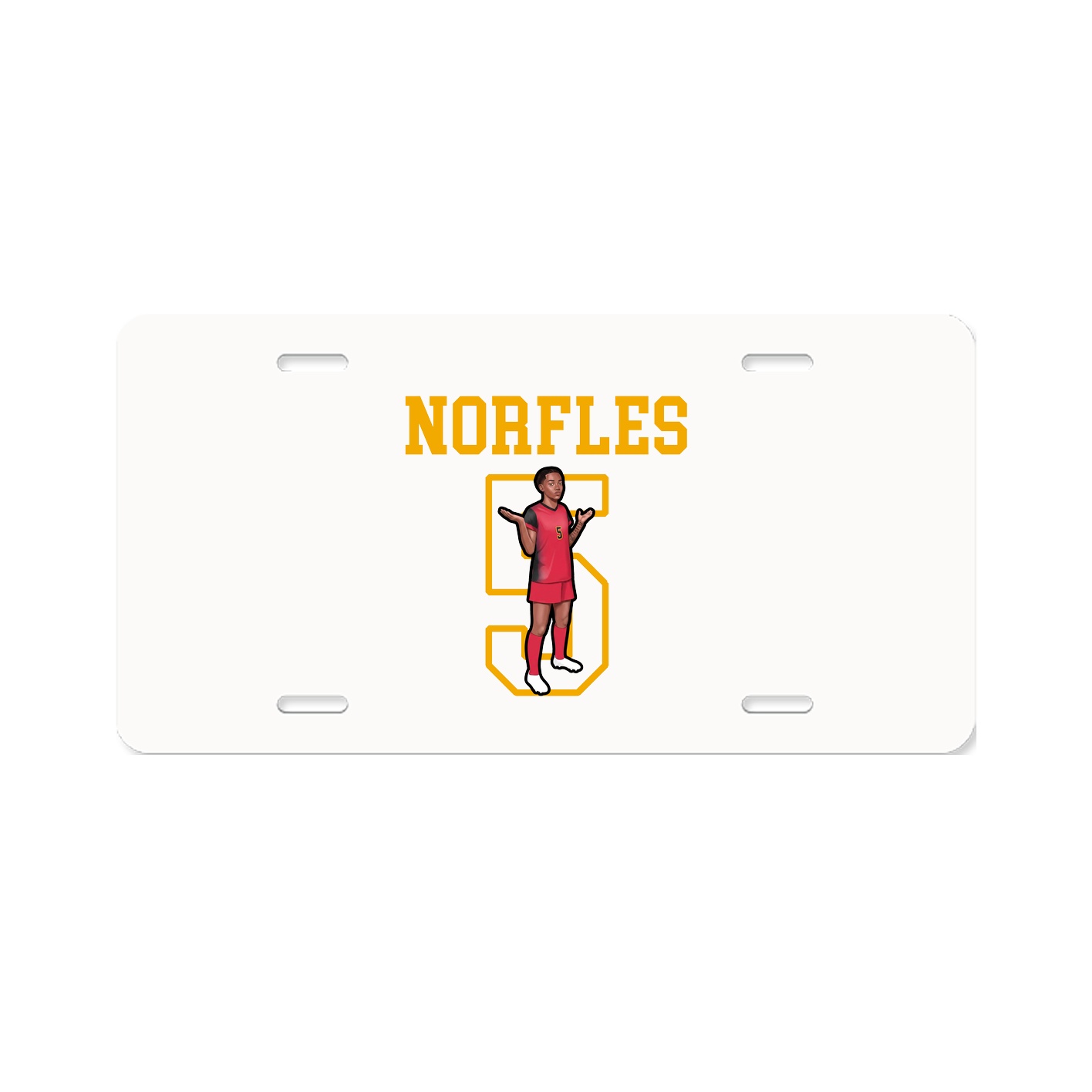 License Plate — Shirsey in Classic