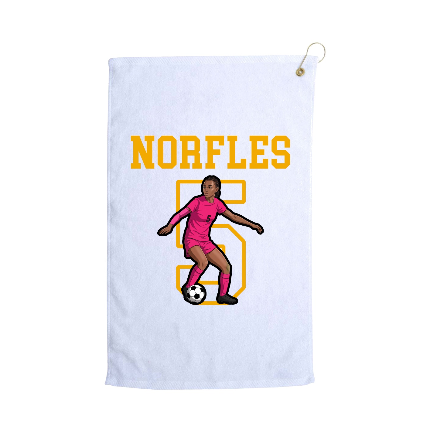 Golf Towel — Shirsey in White