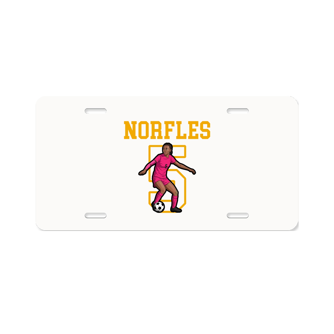 License Plate — Shirsey in Classic