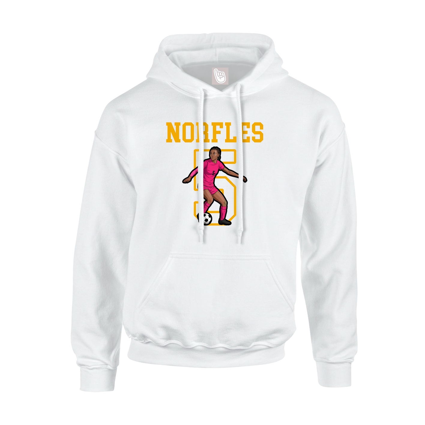 Youth Hoodie — Shirsey in White