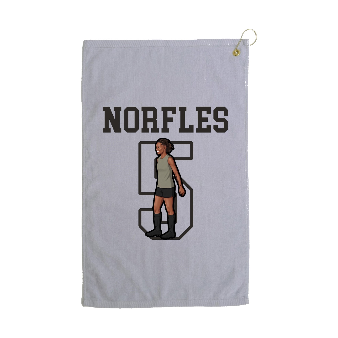Golf Towel — Shirsey in Grey