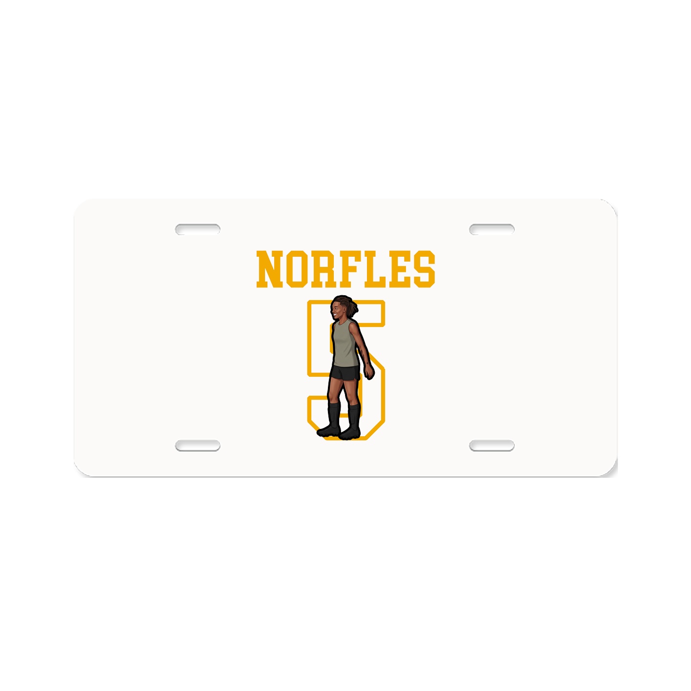 License Plate — Shirsey in Classic