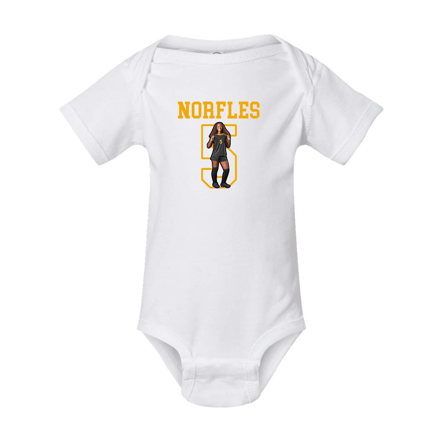 Baby Onesie — Shirsey in White