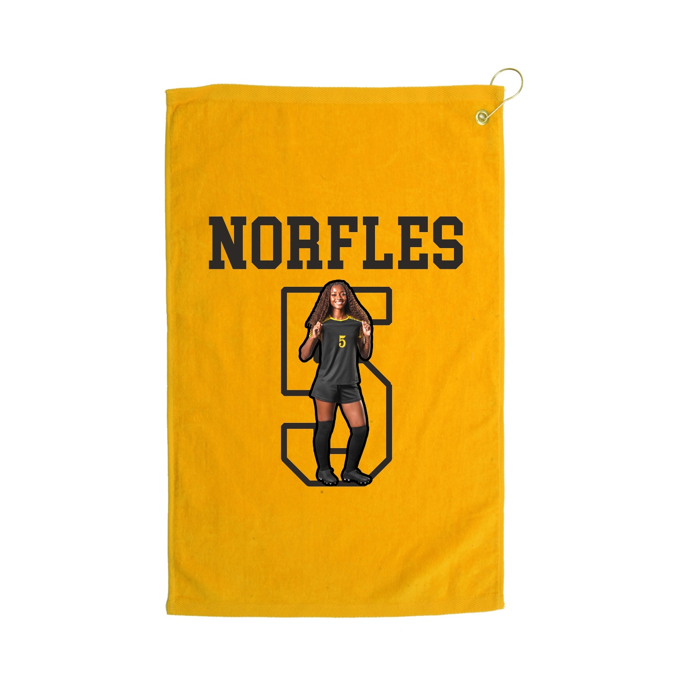Golf Towel — Shirsey in Gold