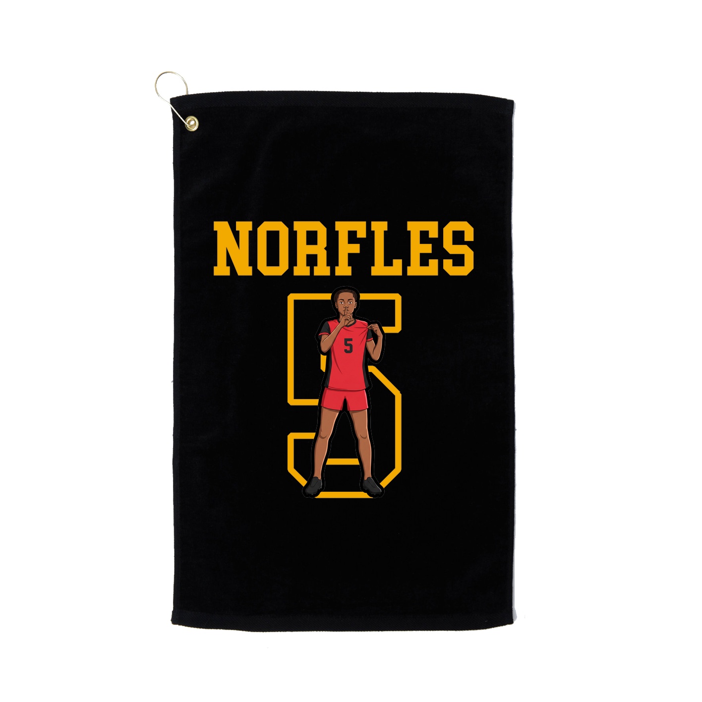 Golf Towel — Shirsey in Black