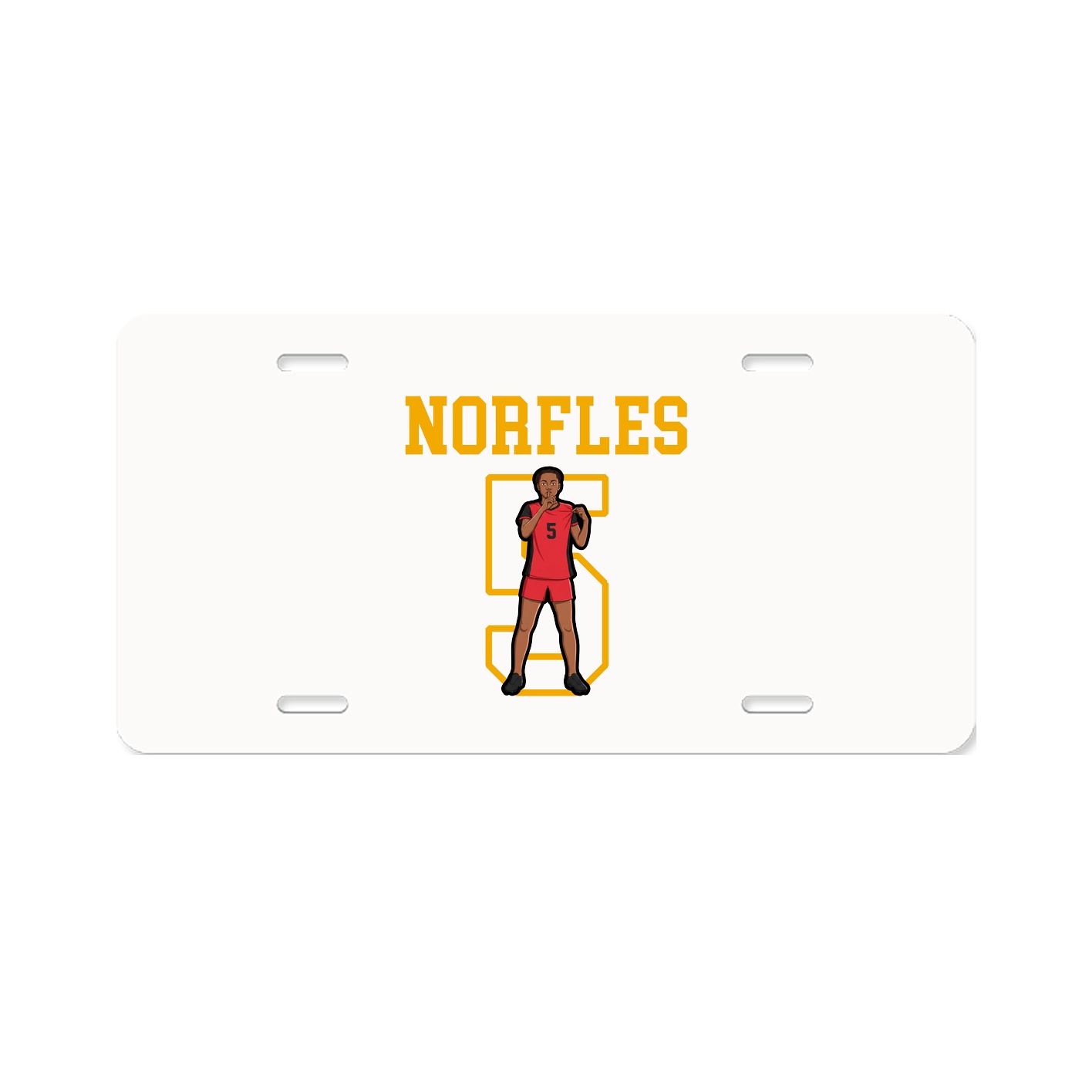 License Plate — Shirsey in Classic