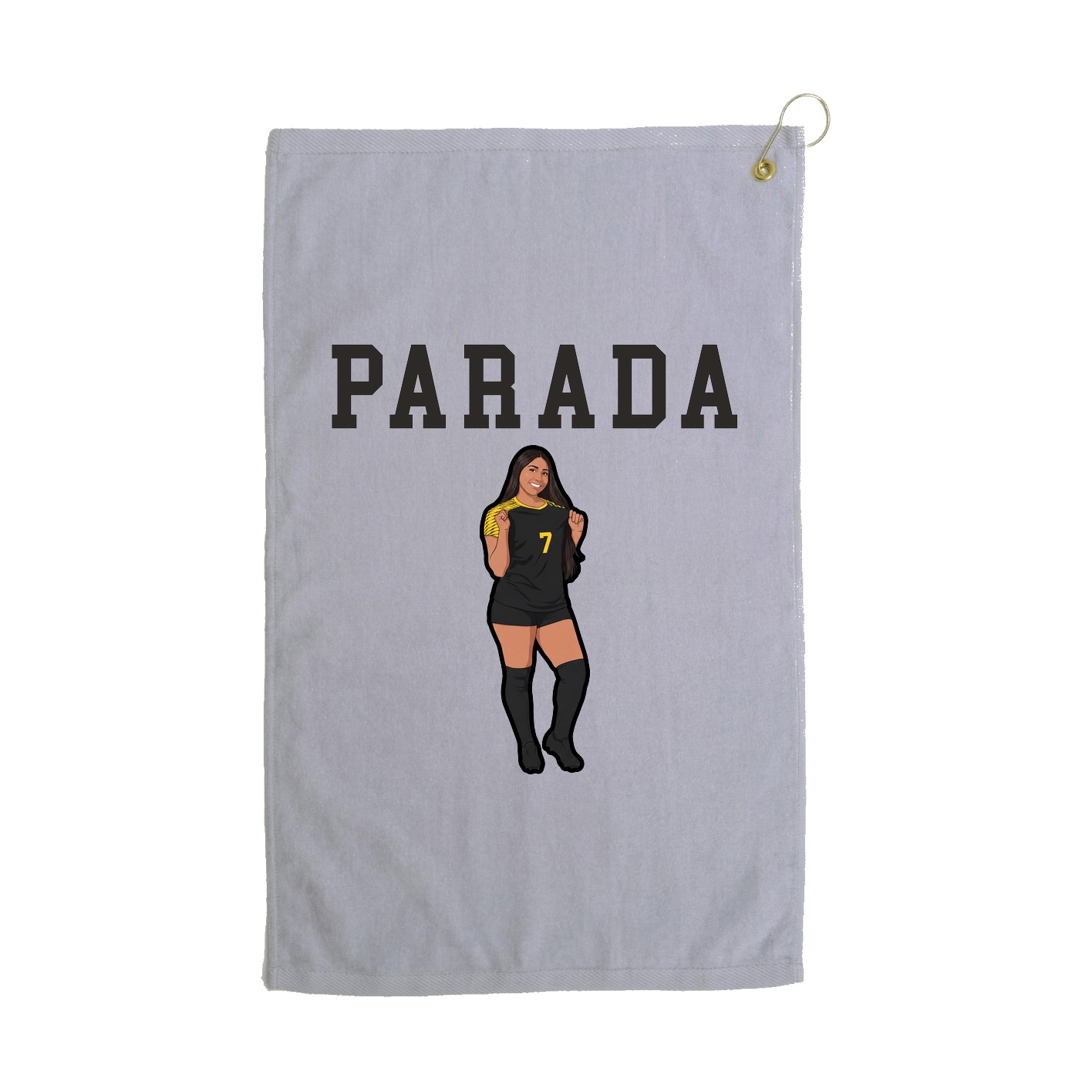 Golf Towel — Shirsey in Grey