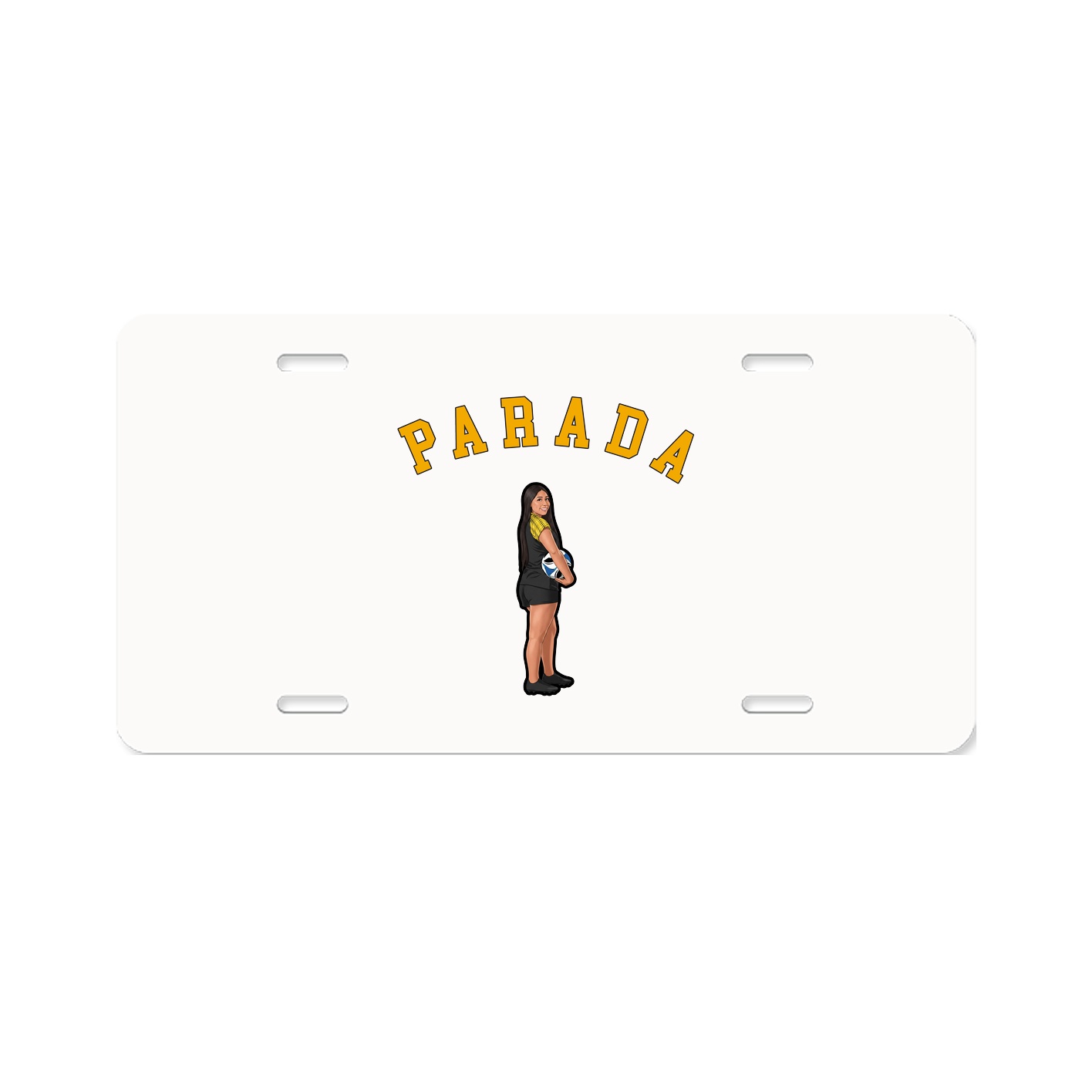 License Plate — Shirsey Arch in Classic