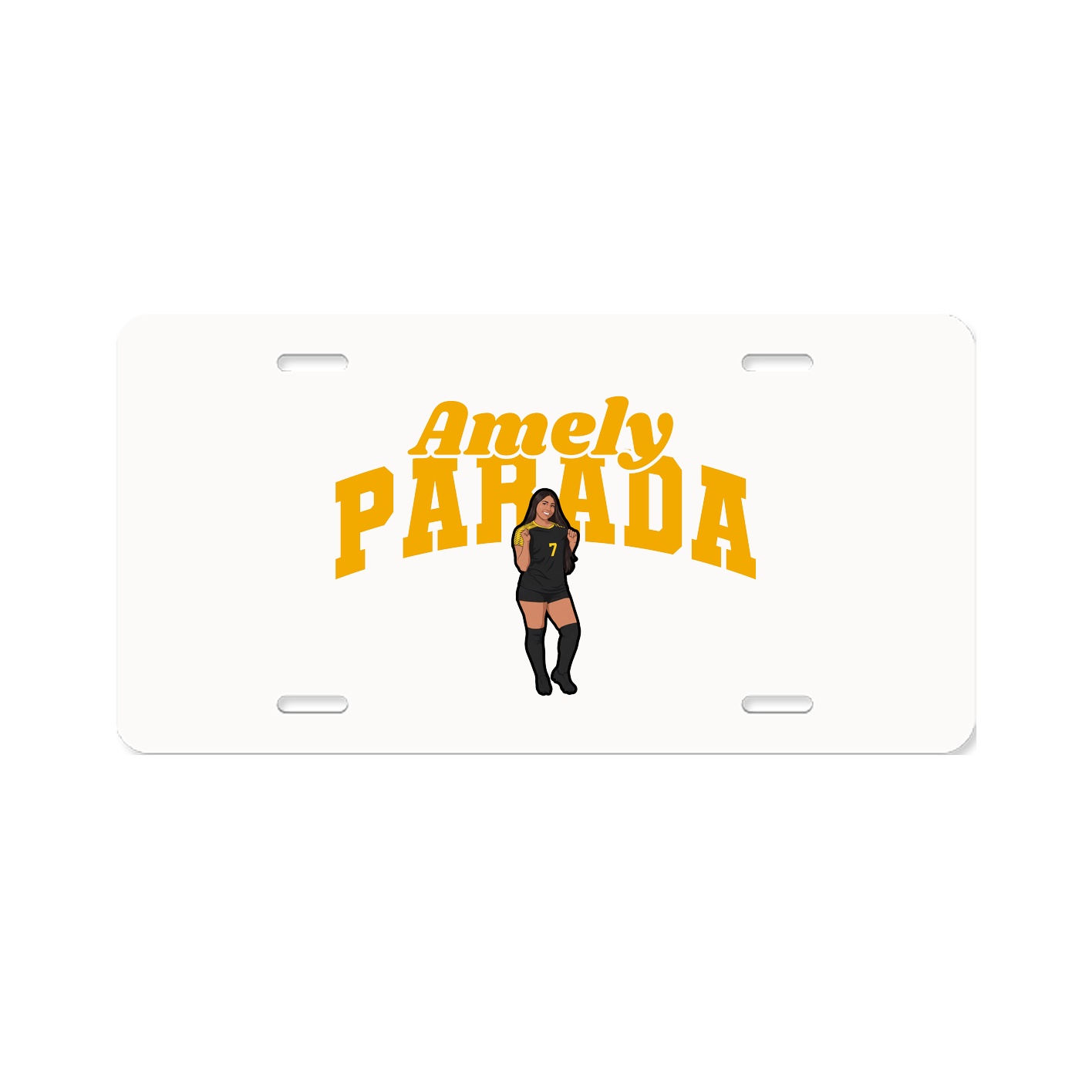 License Plate — Signature Arch in Classic