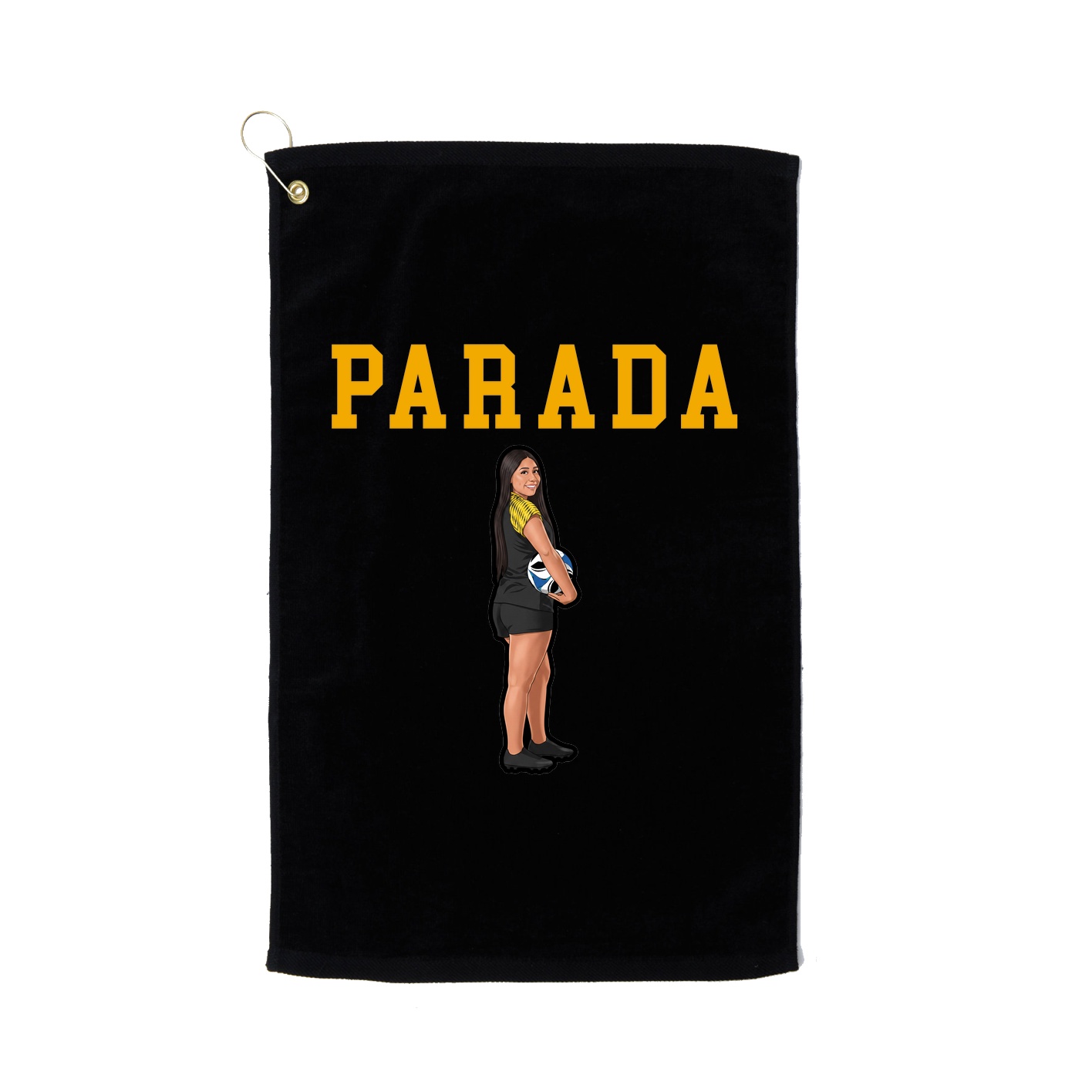 Golf Towel — Shirsey in Black
