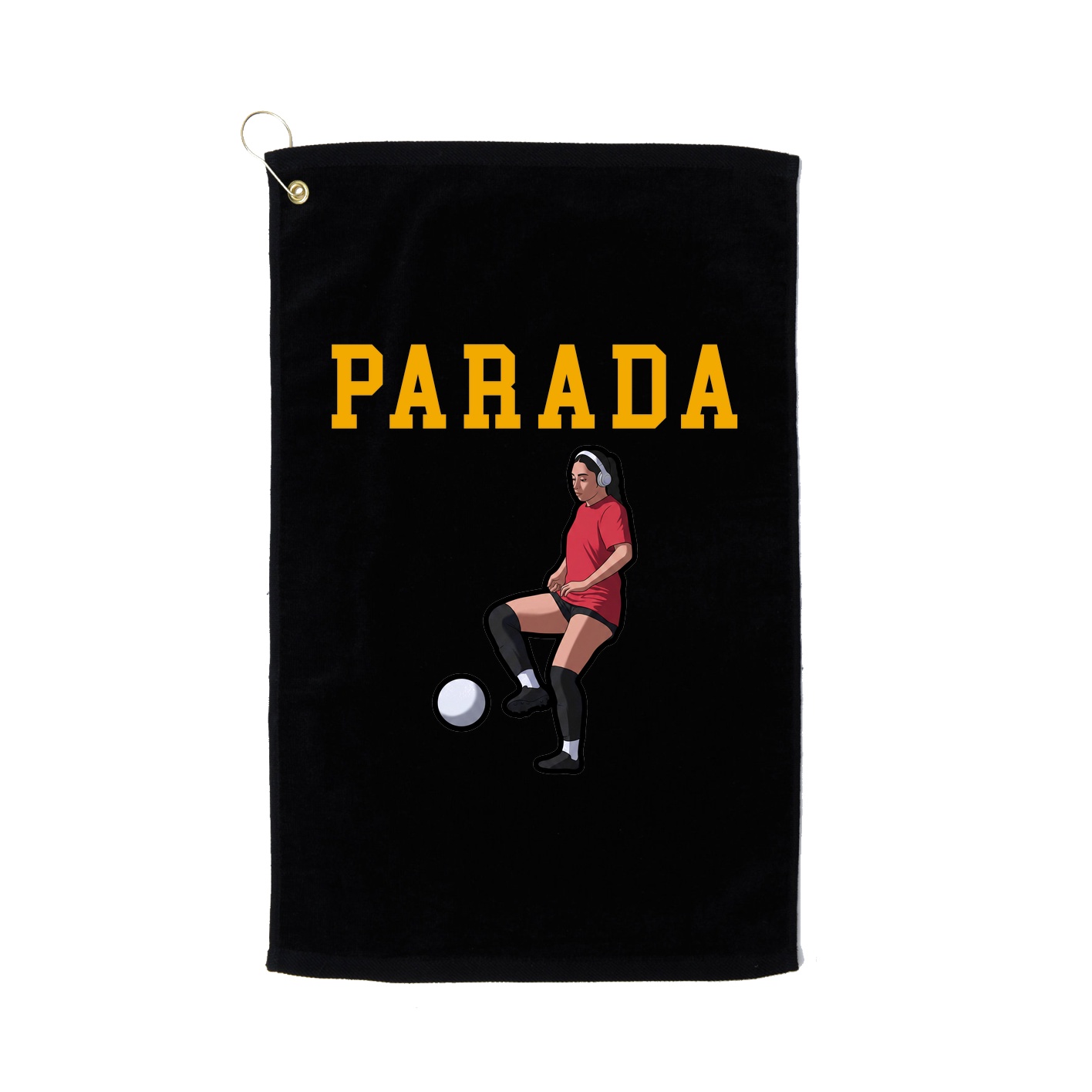 Golf Towel — Shirsey in Black