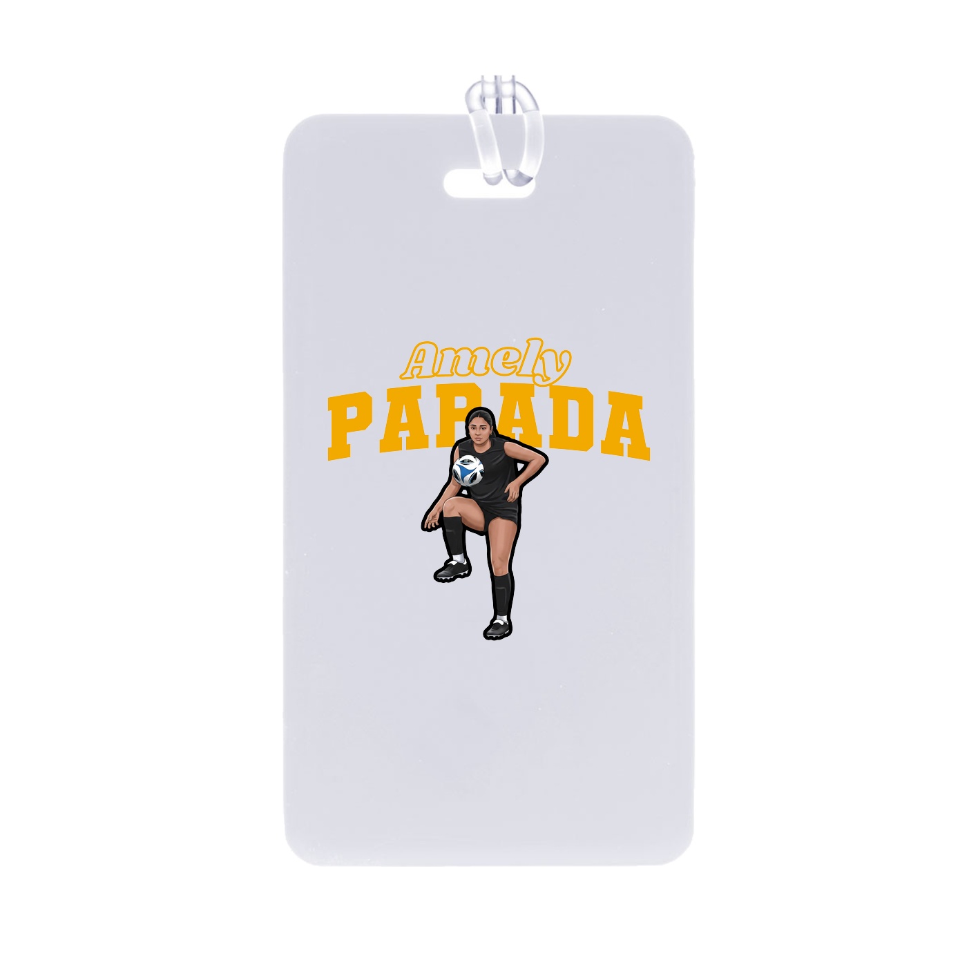 Bag Tag — Name Arch in Classic
