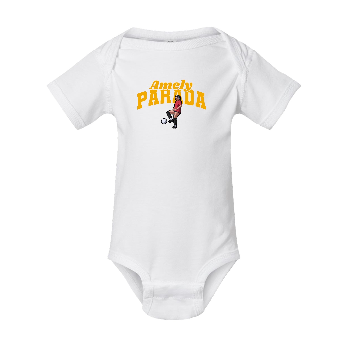 Baby Onesie — Signature Arch in White