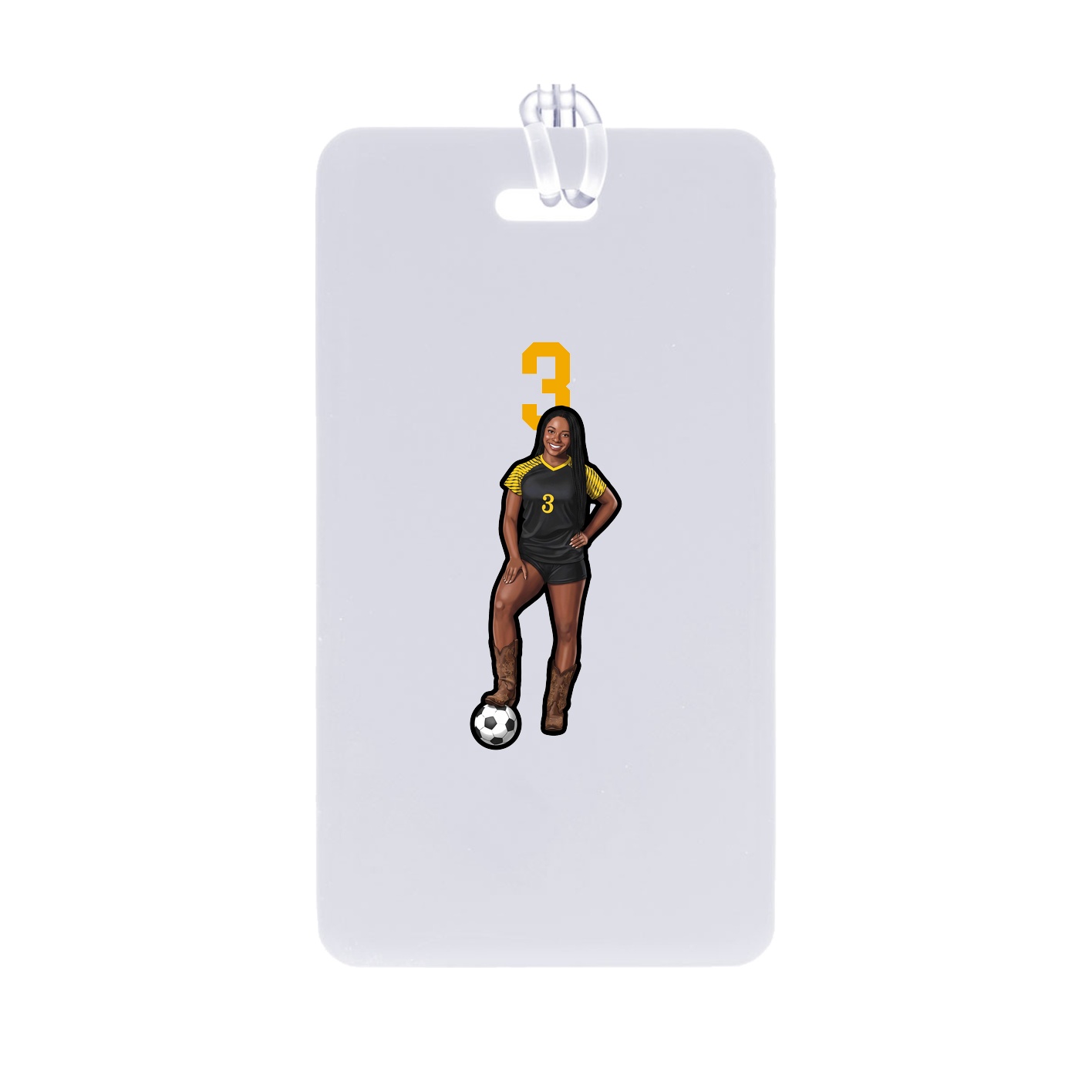 Bag Tag — Number Top in Classic