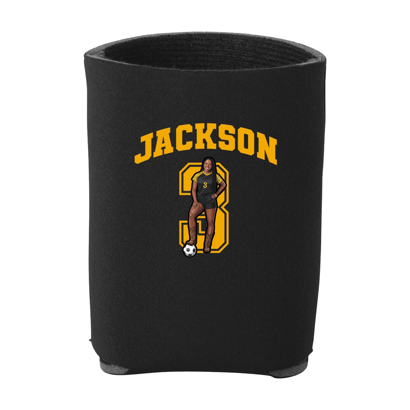 Can Holder — Number in Black