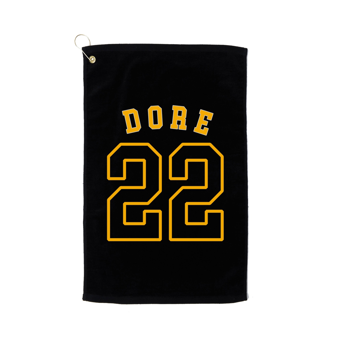Golf Towel — Shirsey Arch in Black