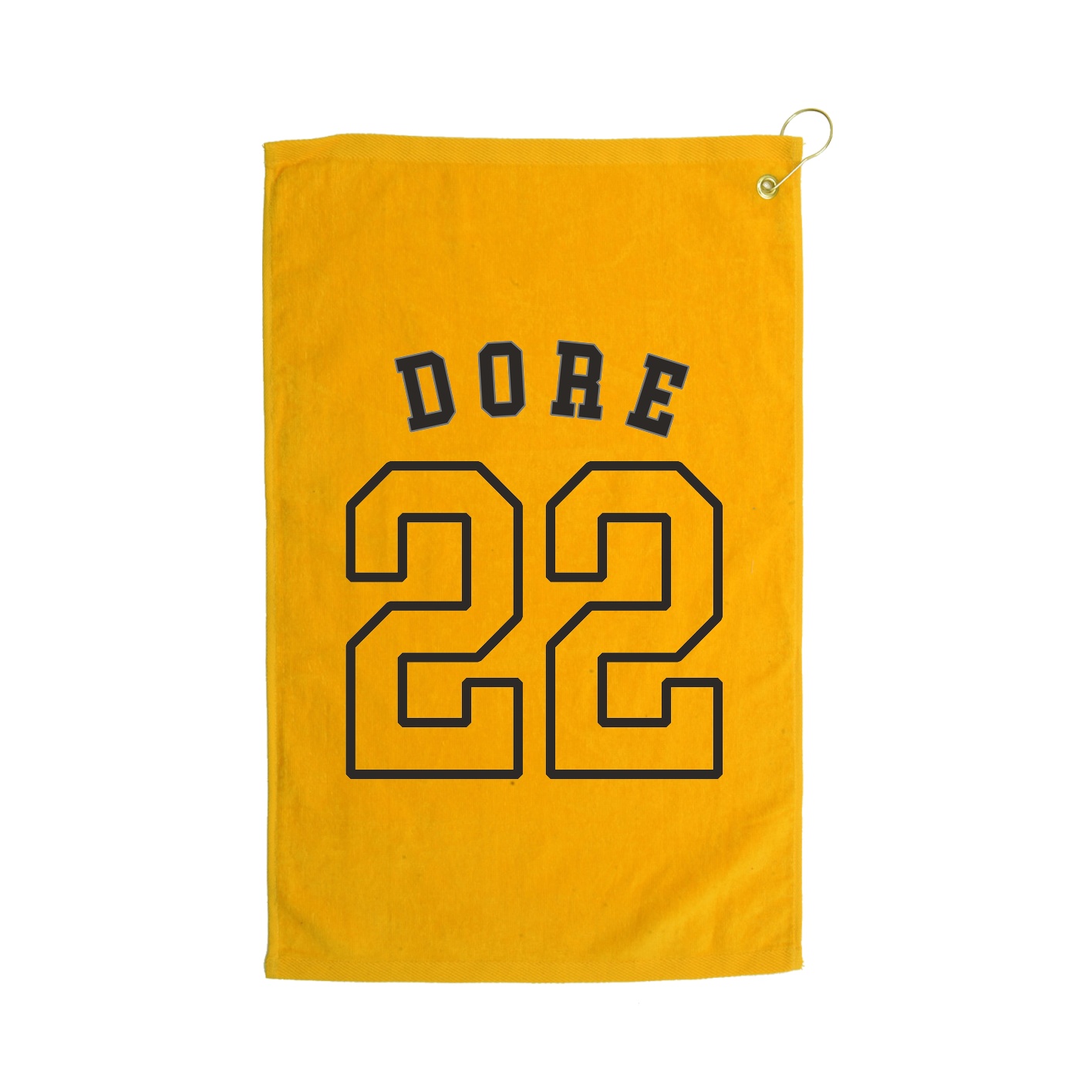 Golf Towel — Shirsey Arch in Gold