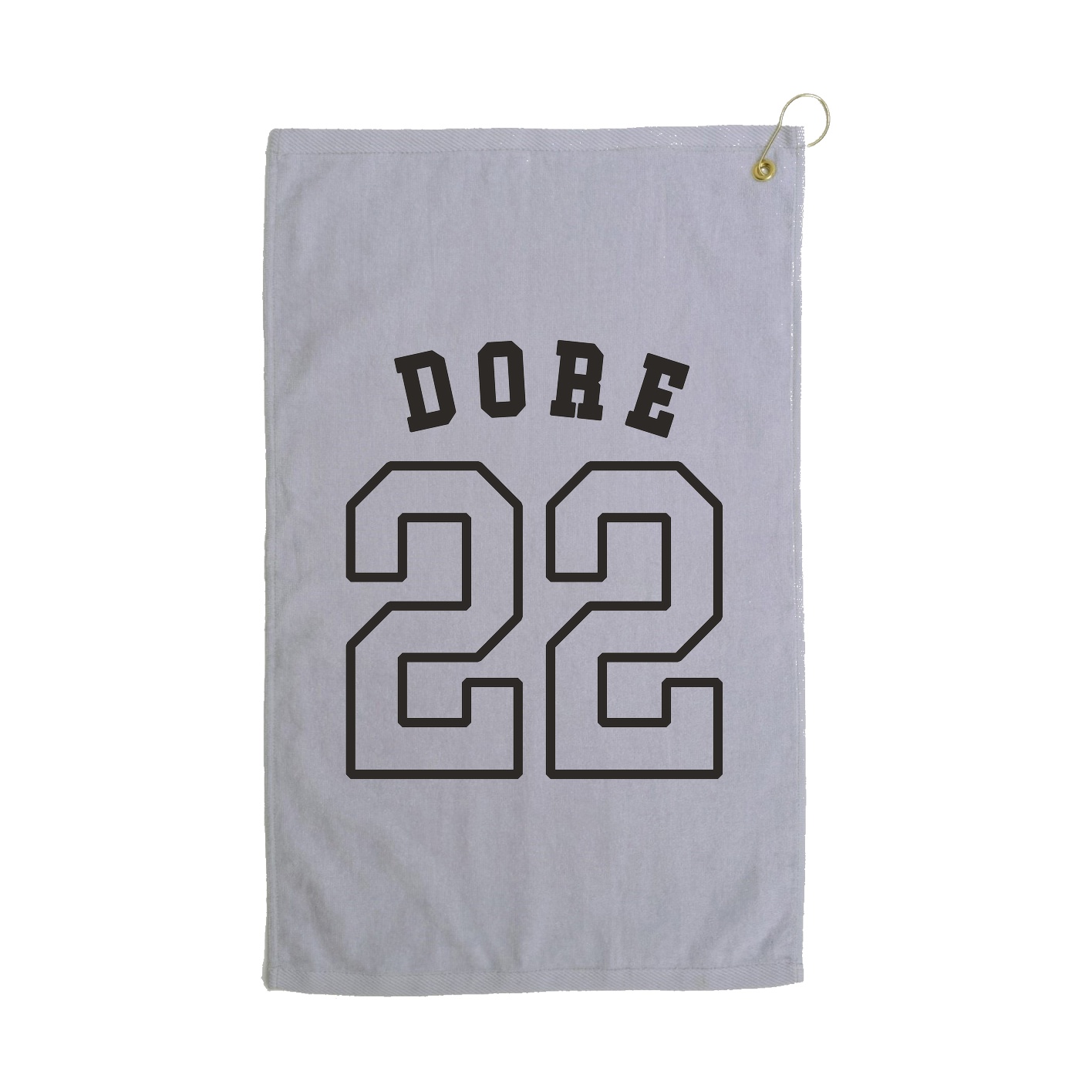 Golf Towel — Shirsey Arch in Grey