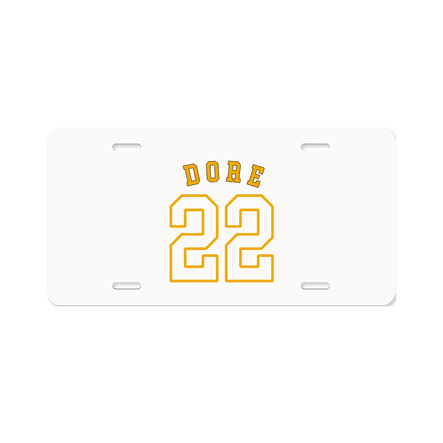 License Plate — Shirsey Arch in Classic
