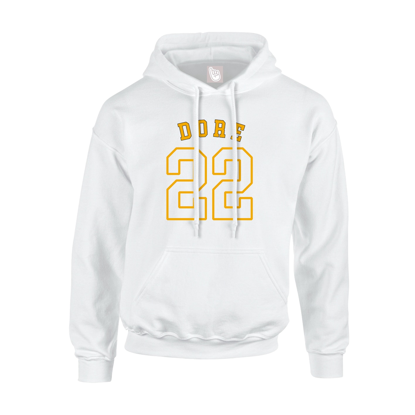 Hoodie — Shirsey Arch in White