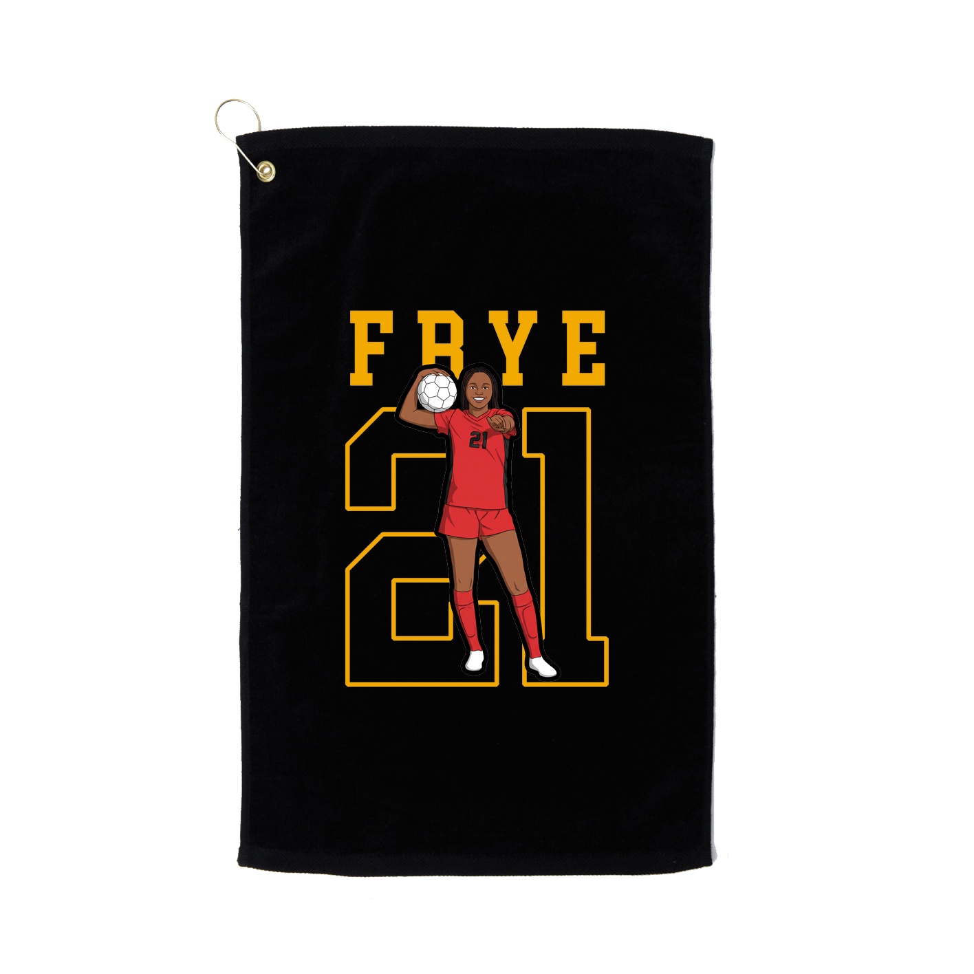 Golf Towel — Shirsey in Black