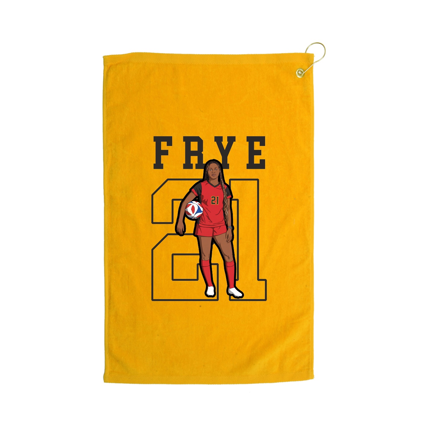 Terry Velour Golf Towel