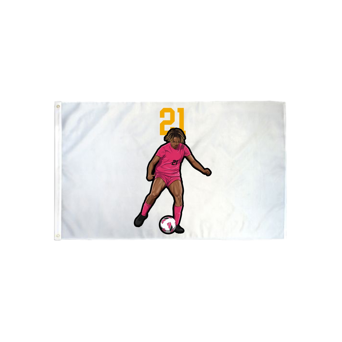3x5 Flag — Number Top in Classic