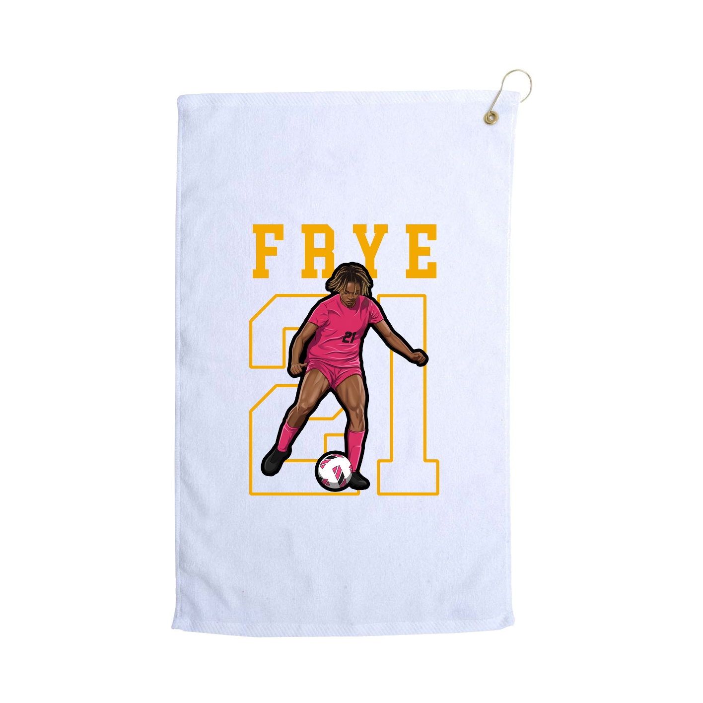 Golf Towel — Shirsey in White