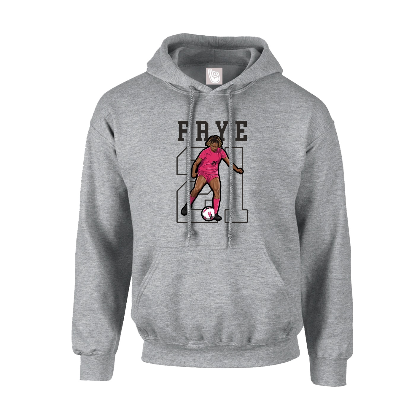 Youth Hoodie — Shirsey in Grey