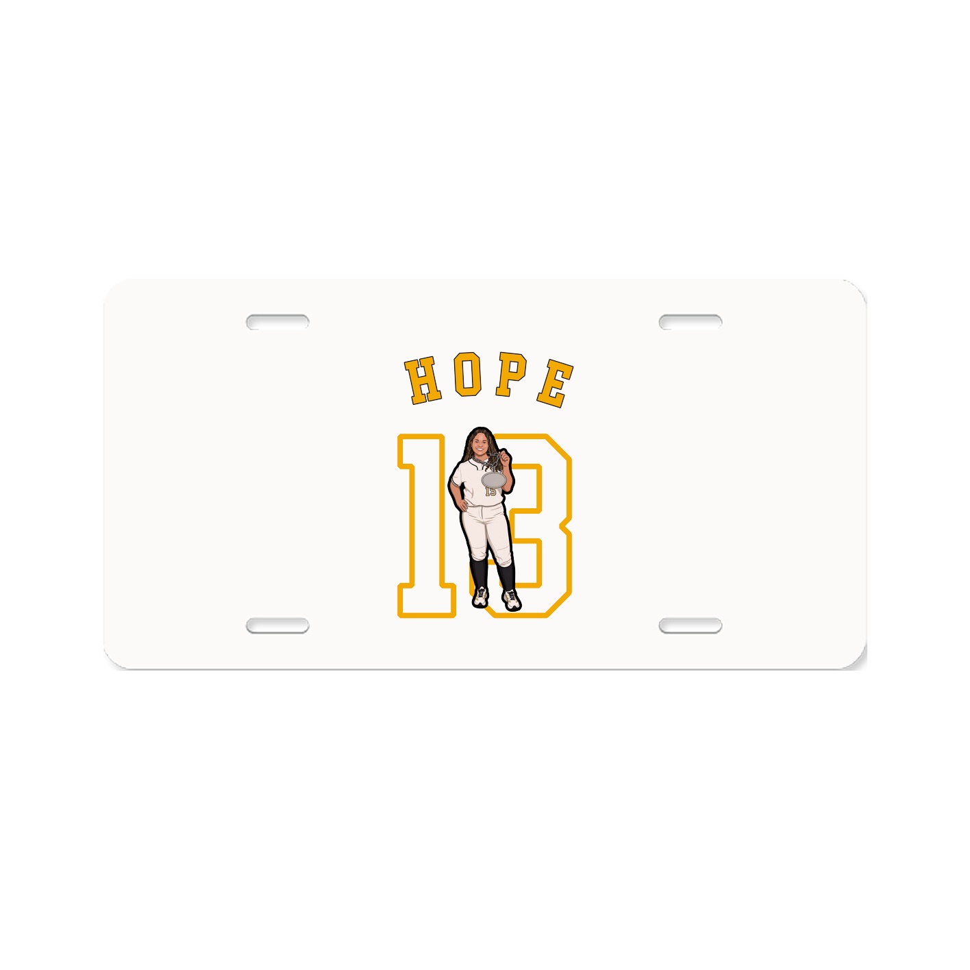 License Plate — Shirsey Arch in Classic